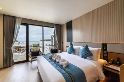 Deluxe-Doppelzimmer mit Meerblick — Anthiya Seaview Villa Hotel Phuket